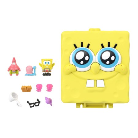 POLLY POCKET mini figuuride komplekt SpongeBob, JKC84 
