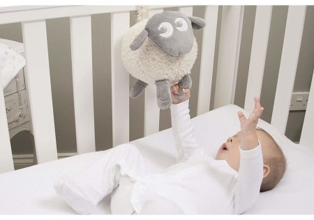 SWEET DREAMERS kaisukas heli ja valgusega Grey 5060216820101