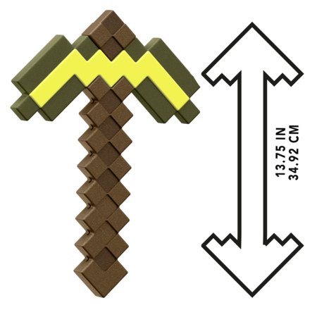 MINECRAFT Gold Pickaxe kirka, JCV18 