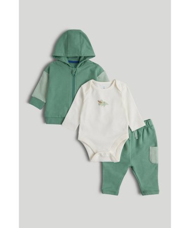 MOTHERCARE kampsun, bodi ja püksid, AX85101, cm 