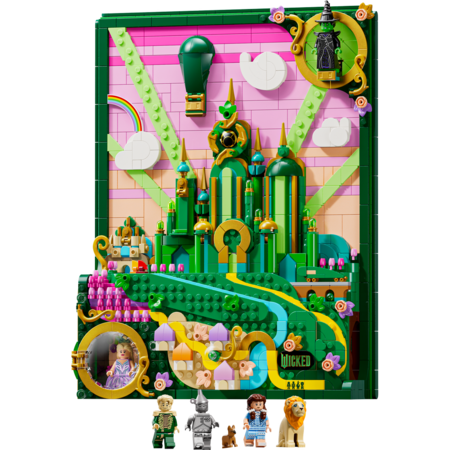 75685 LEGO® Wicked Emerald City seinakunst 