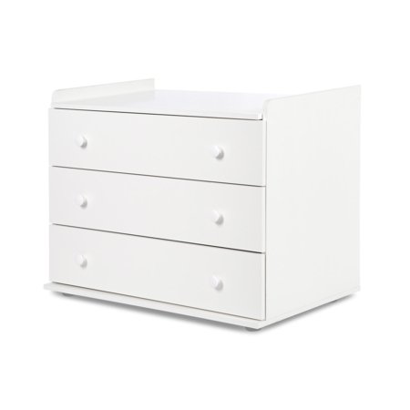 KLUPŚ lastetuba koos komoodiga COMPACT 3in1, 120x60 cm., White 