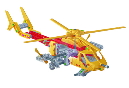 CLEMENTONI SCIENCE & PLAY BUILD ehituskomplekt Helikopter, 220 tk, 75160 