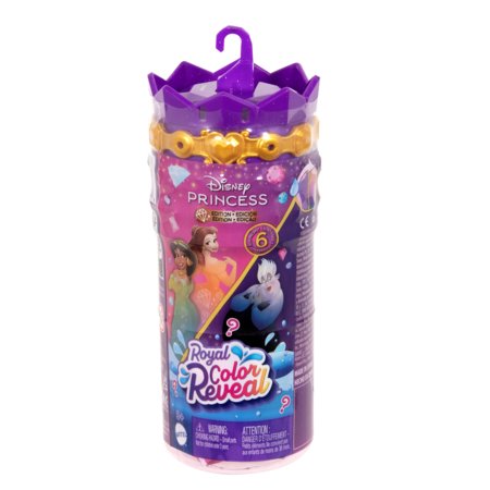 DISNEY PRINCESS Royal Reveal värviüllatusnukud, HXH16 
