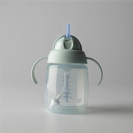 TOMMEE TIPPEE kõrrega pudel, 7m+, 300ml, green, 447830 447830
