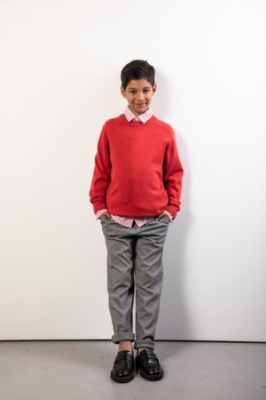 COCCODRILLO kampsun, punane, ZC5172103EJB-009-134, 134 cm 