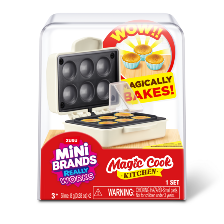 MINI BRANDS miniatuuride komplekt Magic Cook Kitchen, 1. seeria, assortii., 77789UQ1 