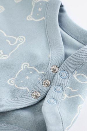 NEXT lühikeste varrukatega bodi, 5tk., N27277 86-92 