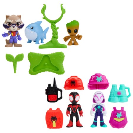 SPIDEY AND HIS AMAZING FRIENDS figuuride komplekt Rescue 2 tk, assortii, G19915L0 