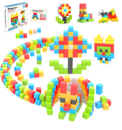 PICASSO TILES Magnetiline konstruktor magnetkuubikud 60 osa, PMC60 