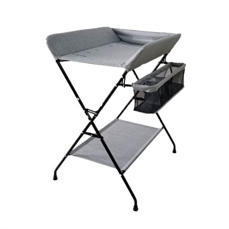BABYTROLD kokkupandav mähkimislaud VERA 2, Grey denim, 18-23-2GD 