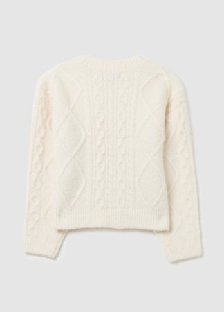 OVS kampsun, valge, 140 cm, 002135600 