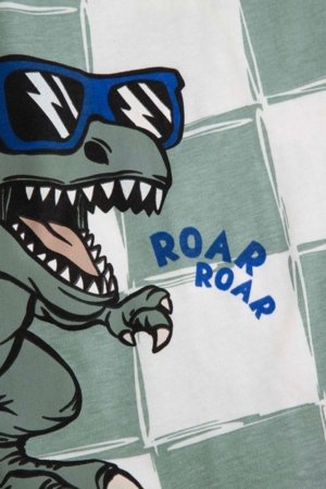 COCCODRILLO lühikeste varrukatega t-särk, rohelised, cm 