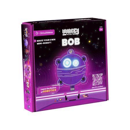 CIRCUITMESS Wacky Robot hariduslik STEM komplekt Bob, CM-SA-BOB 