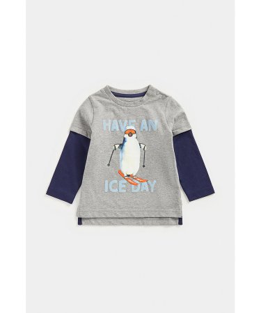 MOTHERCARE pitkähihaiset t-paida, FD602  