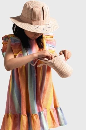 COCCODRILLO müts ACCESSORIES, roosa, WC5363303ACC-007-052, 52 cm 