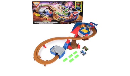 MONSTER JAM stardirada kahe masinaga Supercharge Speedway, 6071089 