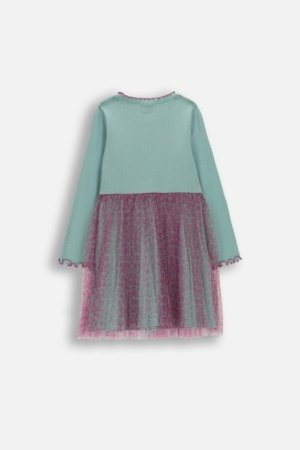 COCCODRILLO pikkade varrukatega kleit, värviline, WC6129103RGK-022-116, 116 cm 