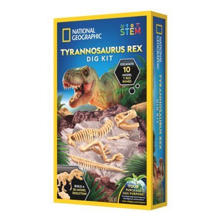 NATIONAL GEOGRAPHIC komplekt T-Rex Skeleton Dig Kit, RTTREXDIG 