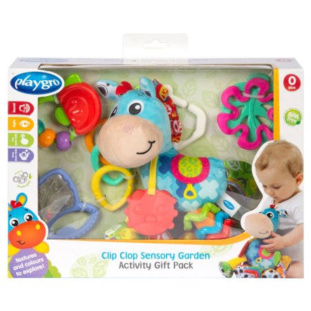 PLAYGRO aktiivsusmänguasjade komplekt Clip Clop Sensory Garden Activity, 0188178 