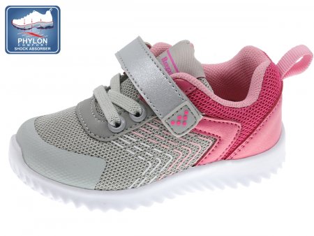 BEPPI vabaaja kingad, hall/roosa, 2194631 2194631-23