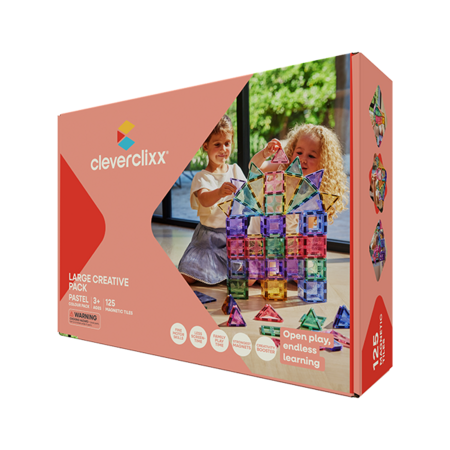 CLEVERCLIXX magnetkonstruktor Inventive Pack Intense, 110 osa + 15 plaati, CC-1005 