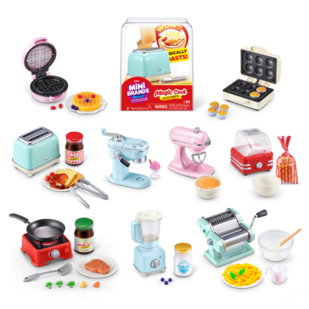 MINI BRANDS miniatuuride komplekt Magic Cook Kitchen, 1. seeria, assortii., 77789UQ1 