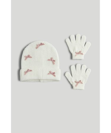 MOTHERCARE cimdi un cepure, AW11901 6-8 m. 