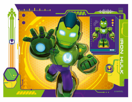 RAVENSBURGER laste pusle Iron Man & Friends, 12/16/20/24 tk, 12004190 