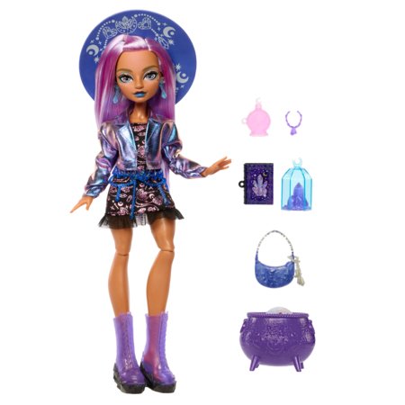 MONSTER HIGH MOONSPELL MAGIC nukk Layla – kristallinõid, JMB90 