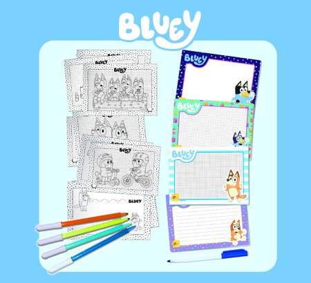 LISCIANI Bluey joonistuskomplekt, 99382 