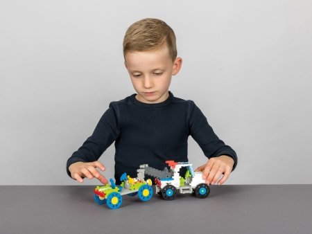 PLUS PLUS konstruktor Õppige ehitama minema! Sõidukid,7011 7011