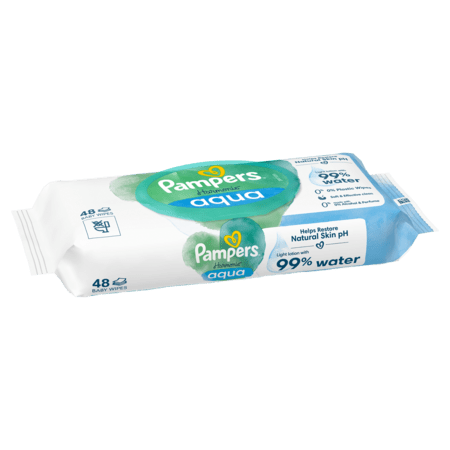 PAMPERS niisked salvrätikud Harmonie Aqua, 48 tk, 81770633 81770633