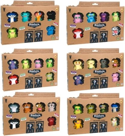 FUGGLER kujudekomplekt, 8 tk, assort., FG2070 