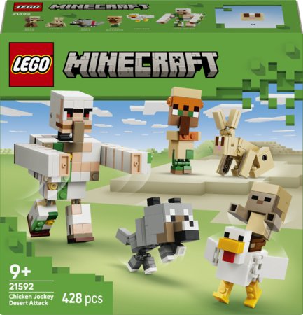 21592 LEGO® Minecraft® Kanaratsutaja kõrberünnak 