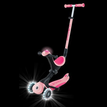 GLOBBER tõukeratas Go Up Deluxe Lights, pastellroosa, 748-710 
