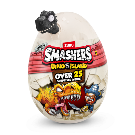 ZURU SMASHERS DINO ISLAND üllatusdinosauruste komplekt, 7487 