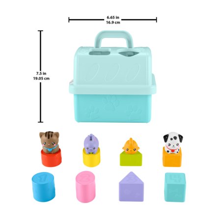 FISHER-PRICE kujundisorteerija – lemmikloomad, HTW93 