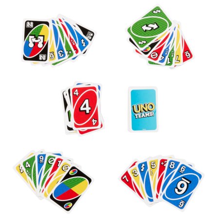 MATTEL GAMES UNO kaardid Teams, HXT58 