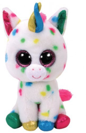 TY Beanie Boos plüüs mänguasi ükssarvik HARMONIE 15 cm, TY63898 