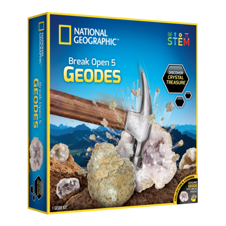 NATIONAL GEOGRAPHIC komplekt Break Your Own Geode, RTNGGEO5 