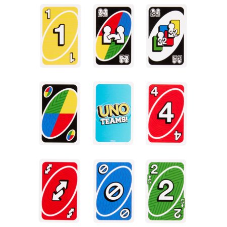 MATTEL GAMES UNO kaardid Teams, HXT58 