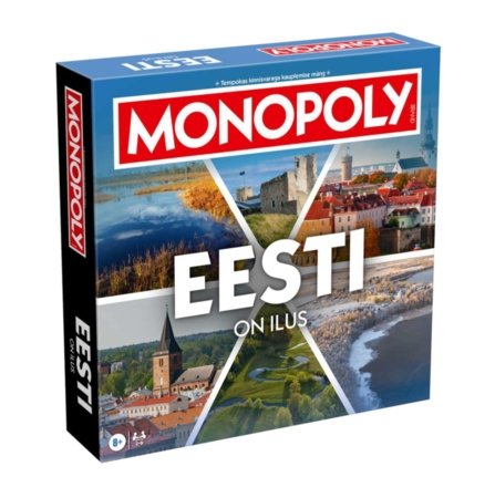MONOPOLY lauamäng Eesti on Ilus, WM05841-EST-6 
