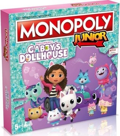 MONOPOLY JUNIOR lauamäng Gabby nukumaja, LT, LV, EE, WM04157-ML1-6 