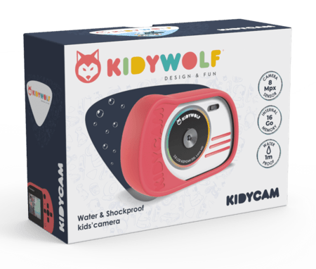 KIDYWOLF veekindel digitaalne kaamera, KIDYCAM-PI 