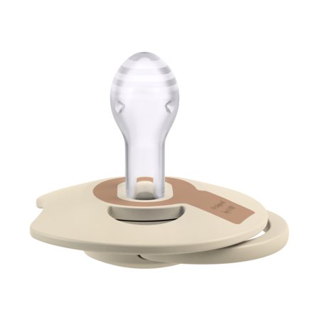 LOVI silikoonist dünaamiline lutt Prime, Coconut/ Ivory,  6-18m,  2 tk.,  34/402 