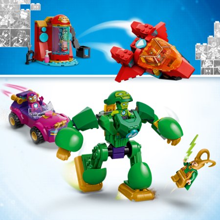 11211 LEGO® ǀ Marvel IIron Man and His Awesome Friends Loki vs. Team Iron Man 