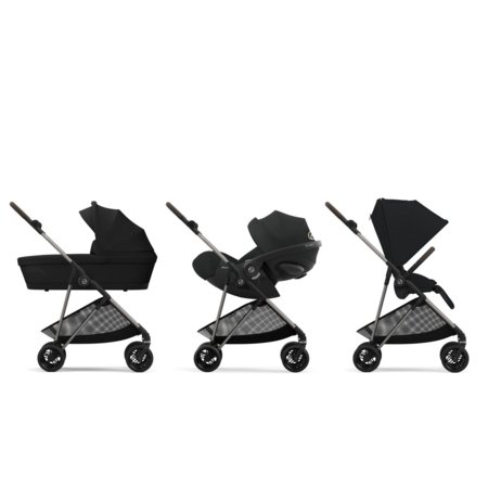 CYBEX jalutuskäru MELIO, Magic black, 524000023 