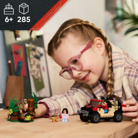 76972 LEGO® Jurassic World™ Raptori maastikupõgenemine 