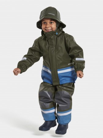 DIDRIKSONS soojendusega vihmakomplekt BOARDMAN 7, tumeroheline, 100 cm, 504454-300 504454-300-140